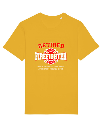 RETIRED FIREFIGHTER Spectra Yellow