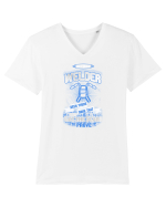 RETIRED WELDER Tricou mânecă scurtă guler V Bărbat Presenter