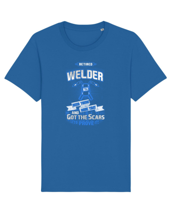 RETIRED WELDER Royal Blue