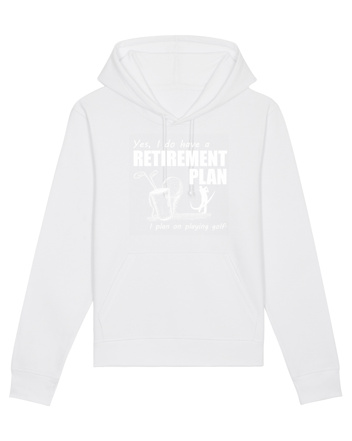 Hanorac Unisex Drummer White