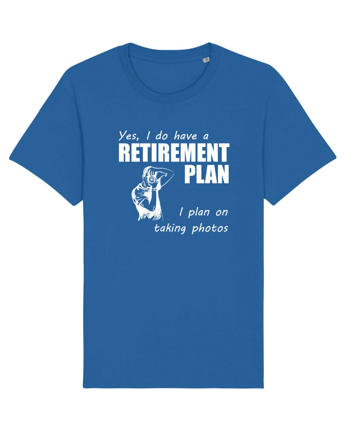 Tricou mânecă scurtă Unisex Rocker Royal Blue