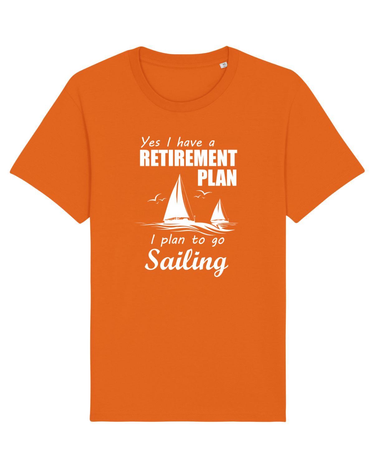 Tricou mânecă scurtă Unisex Rocker Bright Orange