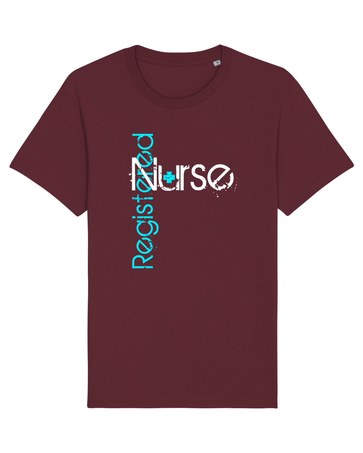 Tricou mânecă scurtă Unisex Rocker Burgundy