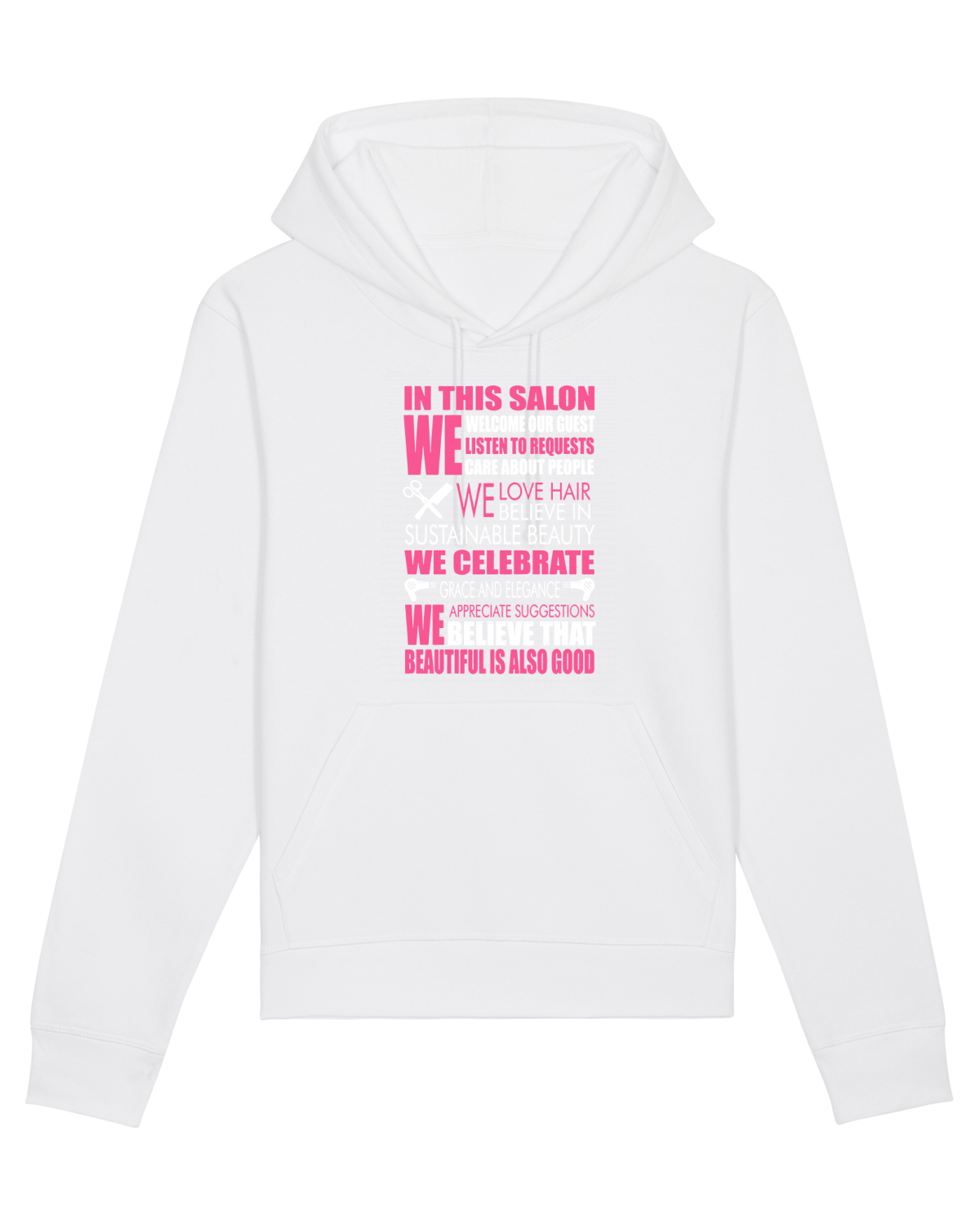 Hanorac Unisex Drummer White