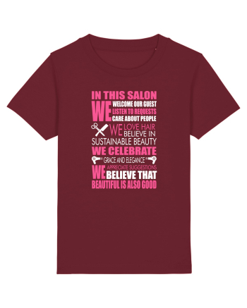 HAIR STYLIST Burgundy