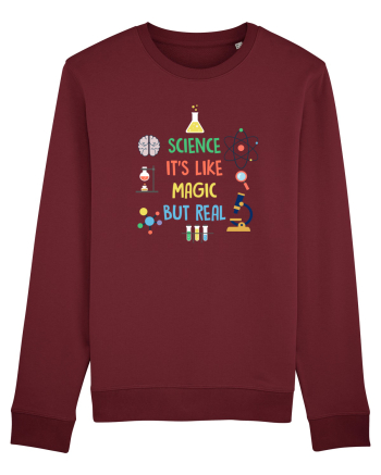 SCIENCE Burgundy