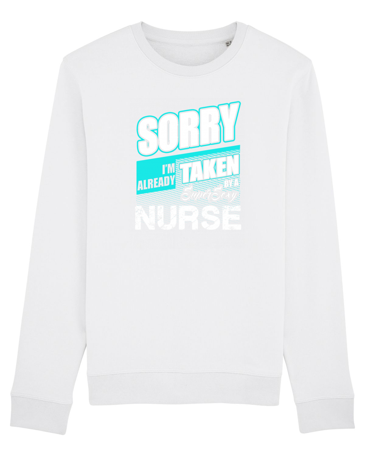 Bluză mânecă lungă Unisex Rise White