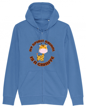 Kawaii Giraffe  Bright Blue