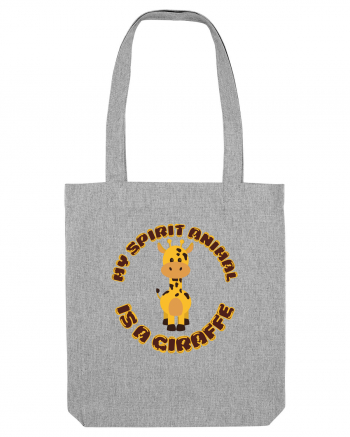 Kawaii Giraffe  Heather Grey