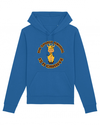 Kawaii Giraffe  Royal Blue