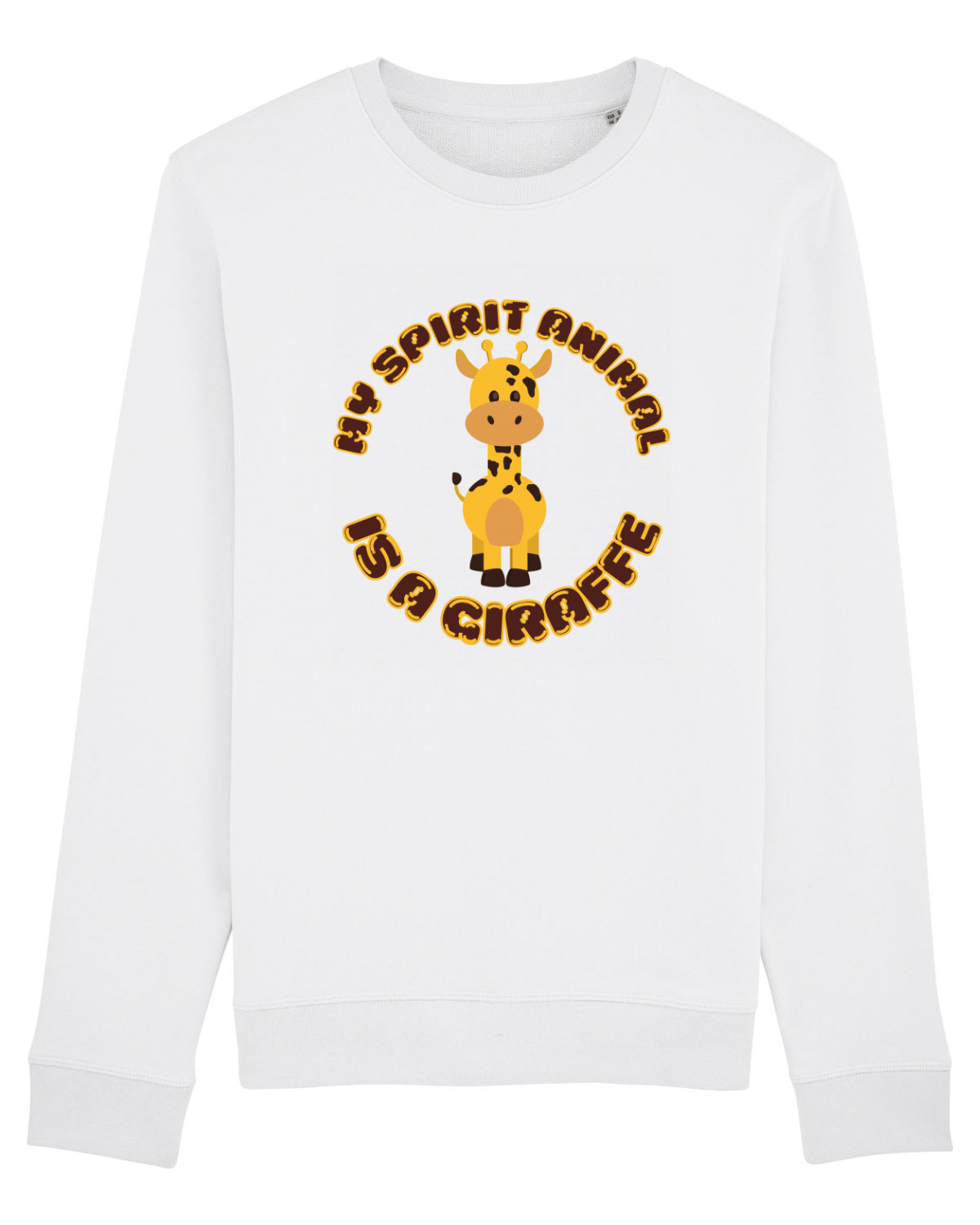Bluză mânecă lungă Unisex Rise White