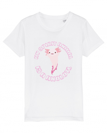 Kawaii Axolotl White