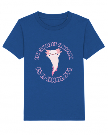 Kawaii Axolotl Majorelle Blue