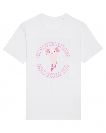 Kawaii Axolotl White