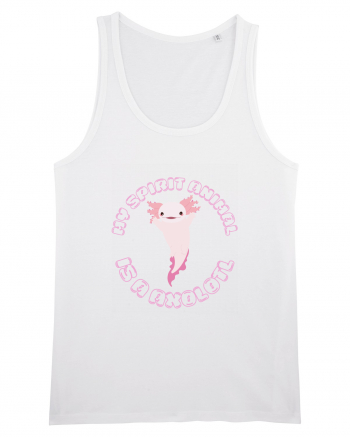 Kawaii Axolotl White