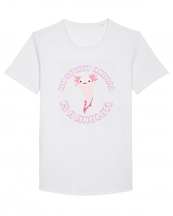 Kawaii Axolotl White