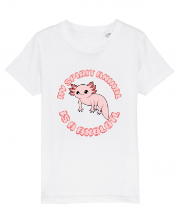 Kawaii Axolotl White