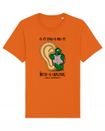 Într-o ureche Tricou mânecă scurtă Unisex Rocker