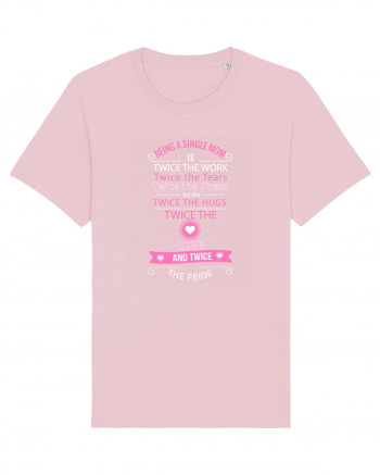 SINGLE MOM Cotton Pink