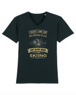 SKIING Tricou mânecă scurtă guler V Bărbat Presenter