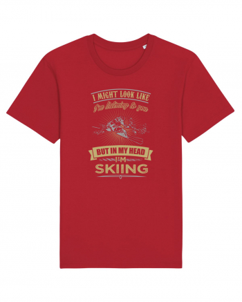 SKIING Red