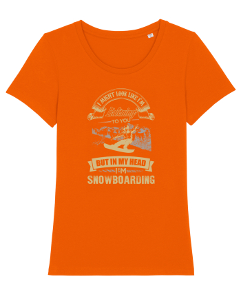 SNOWBOARD Bright Orange