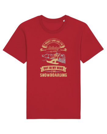 SNOWBOARD Red