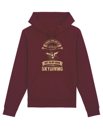 SKYDIVING Burgundy