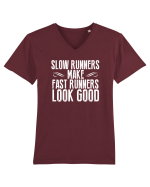 RUNNING Tricou mânecă scurtă guler V Bărbat Presenter