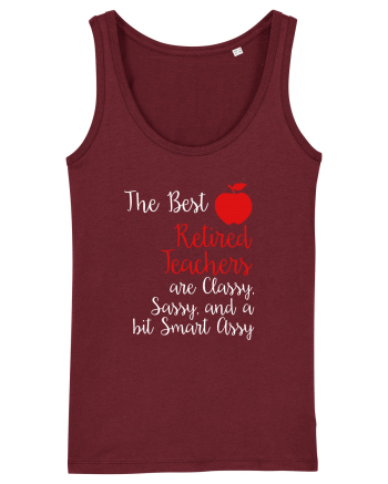 RETIRED TEACHER Burgundy