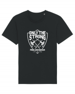 Only The Strong Axe White Tricou mânecă scurtă Unisex Rocker