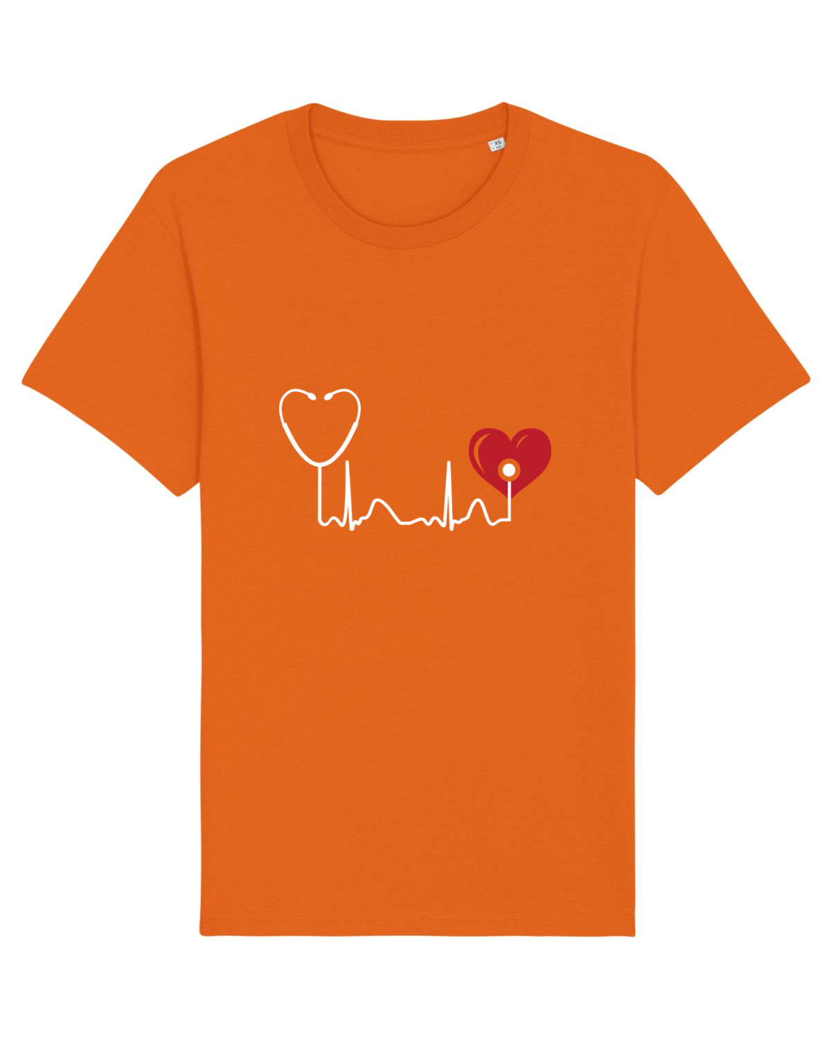 Tricou mânecă scurtă Unisex Rocker Bright Orange