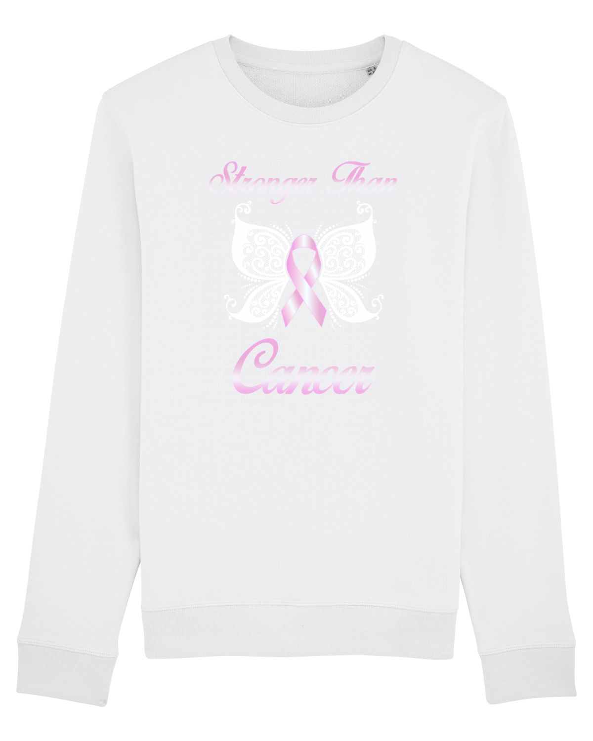 Bluză mânecă lungă Unisex Rise White