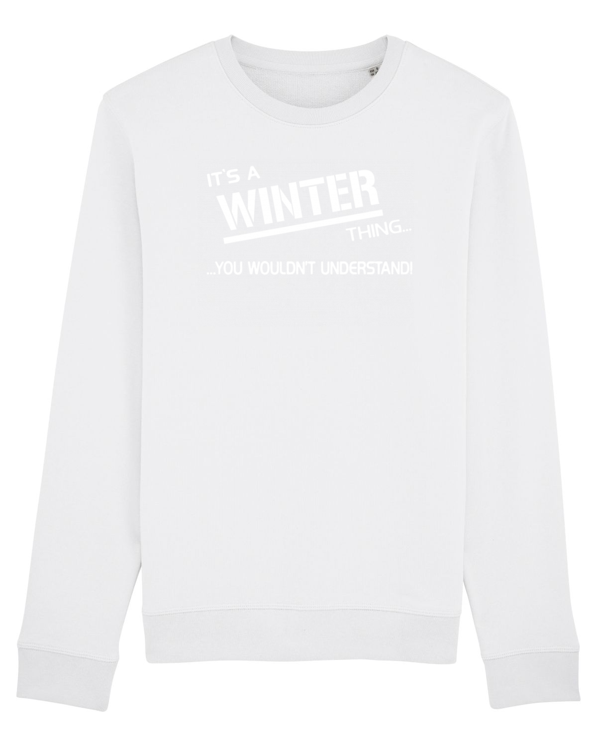 Bluză mânecă lungă Unisex Rise White