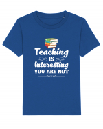 TEACHER Tricou mânecă scurtă  Copii Mini Creator