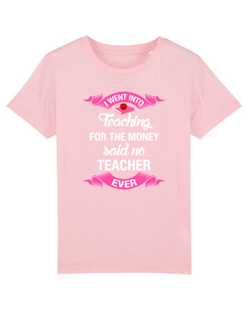 TEACHER Cotton Pink