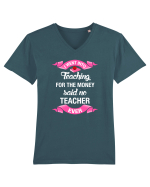 TEACHER Tricou mânecă scurtă guler V Bărbat Presenter