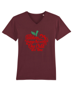 TEACHER Tricou mânecă scurtă guler V Bărbat Presenter