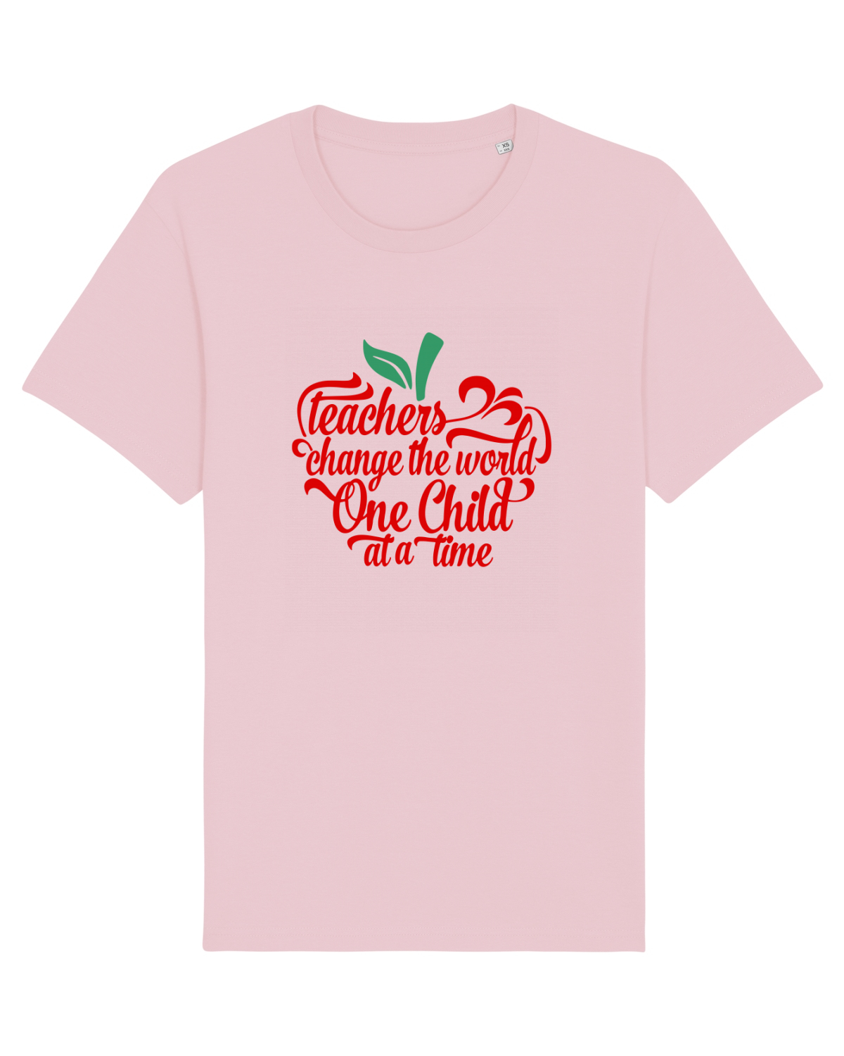 Tricou mânecă scurtă Unisex Rocker Cotton Pink