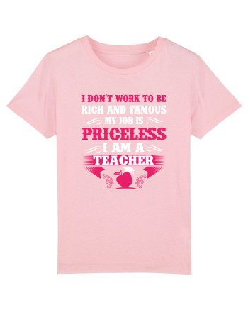 TEACHER Cotton Pink