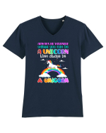 UNICORN Tricou mânecă scurtă guler V Bărbat Presenter