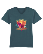 SUMMER Tricou mânecă scurtă guler V Bărbat Presenter