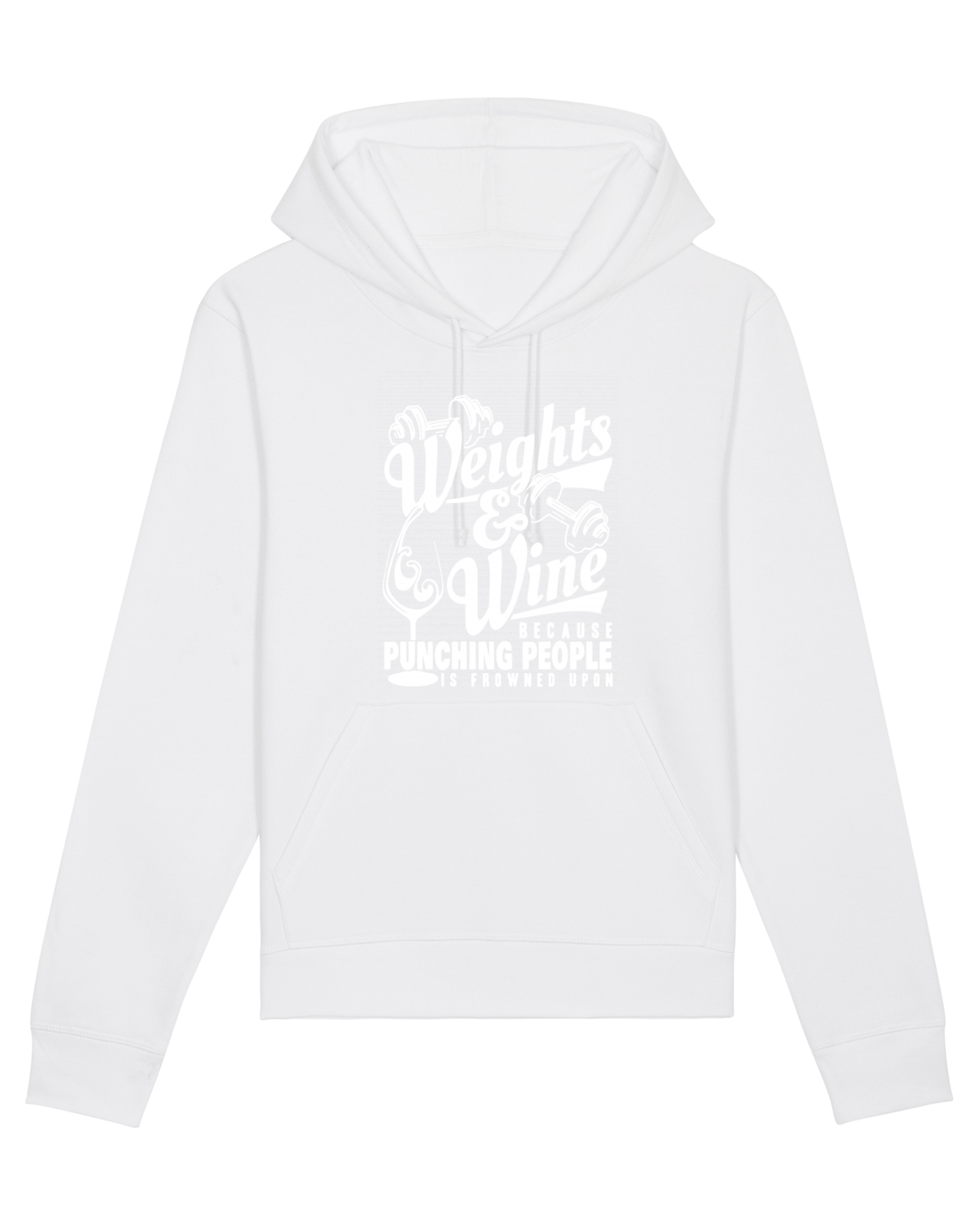 Hanorac Unisex Drummer White