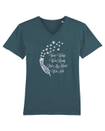 PET Tricou mânecă scurtă guler V Bărbat Presenter