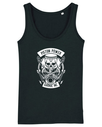 Piston Skull Power White Black