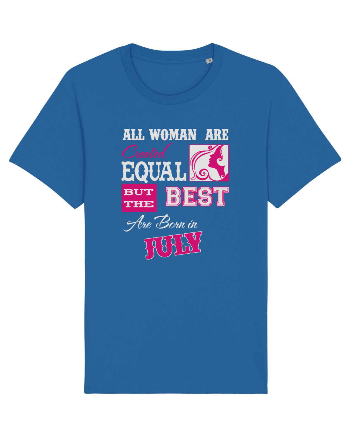 Tricou mânecă scurtă Unisex Rocker Royal Blue