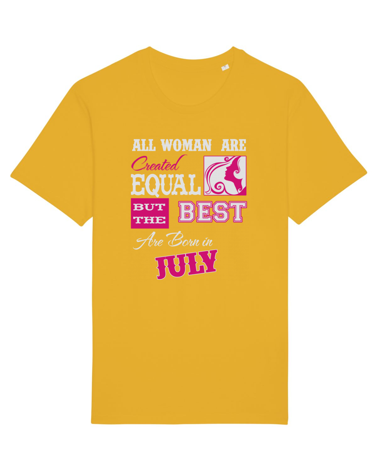 Tricou mânecă scurtă Unisex Rocker Spectra Yellow