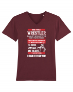 WRESTLER Tricou mânecă scurtă guler V Bărbat Presenter