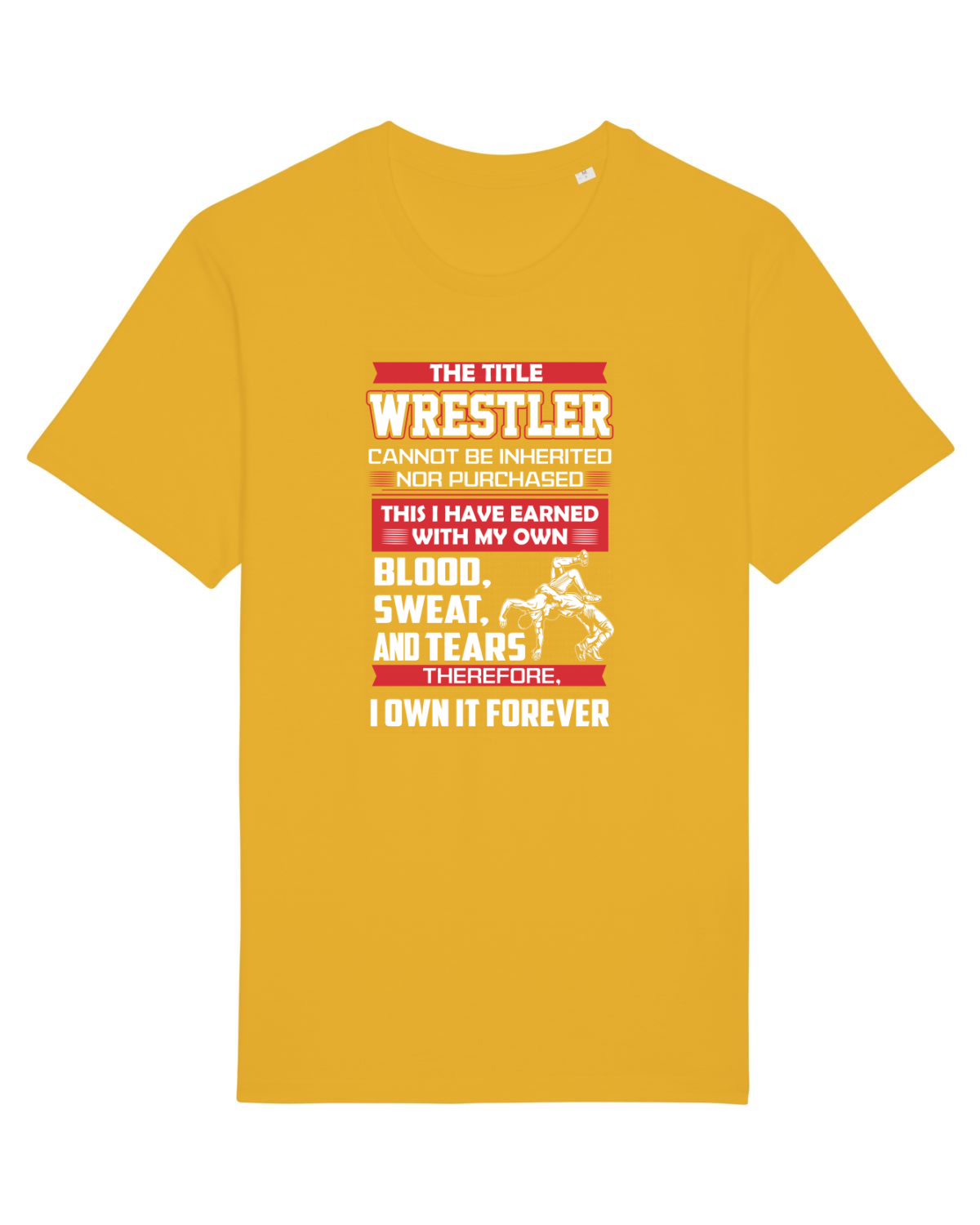 Tricou mânecă scurtă Unisex Rocker Spectra Yellow
