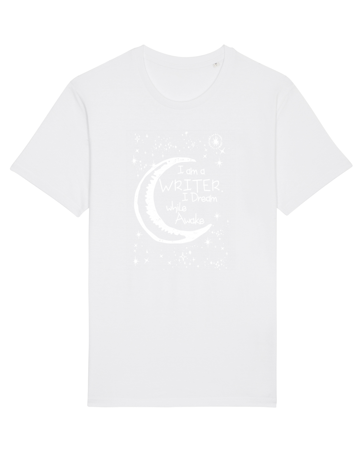 Tricou mânecă scurtă Unisex Rocker White